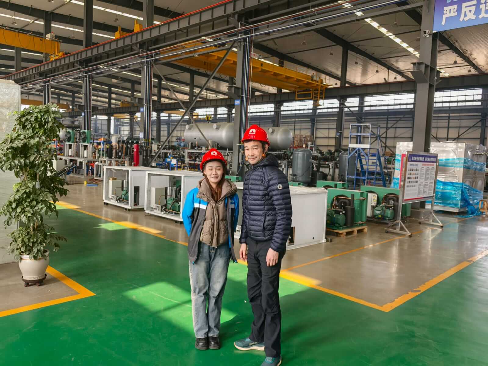 Оборудование ARKREF на заводе